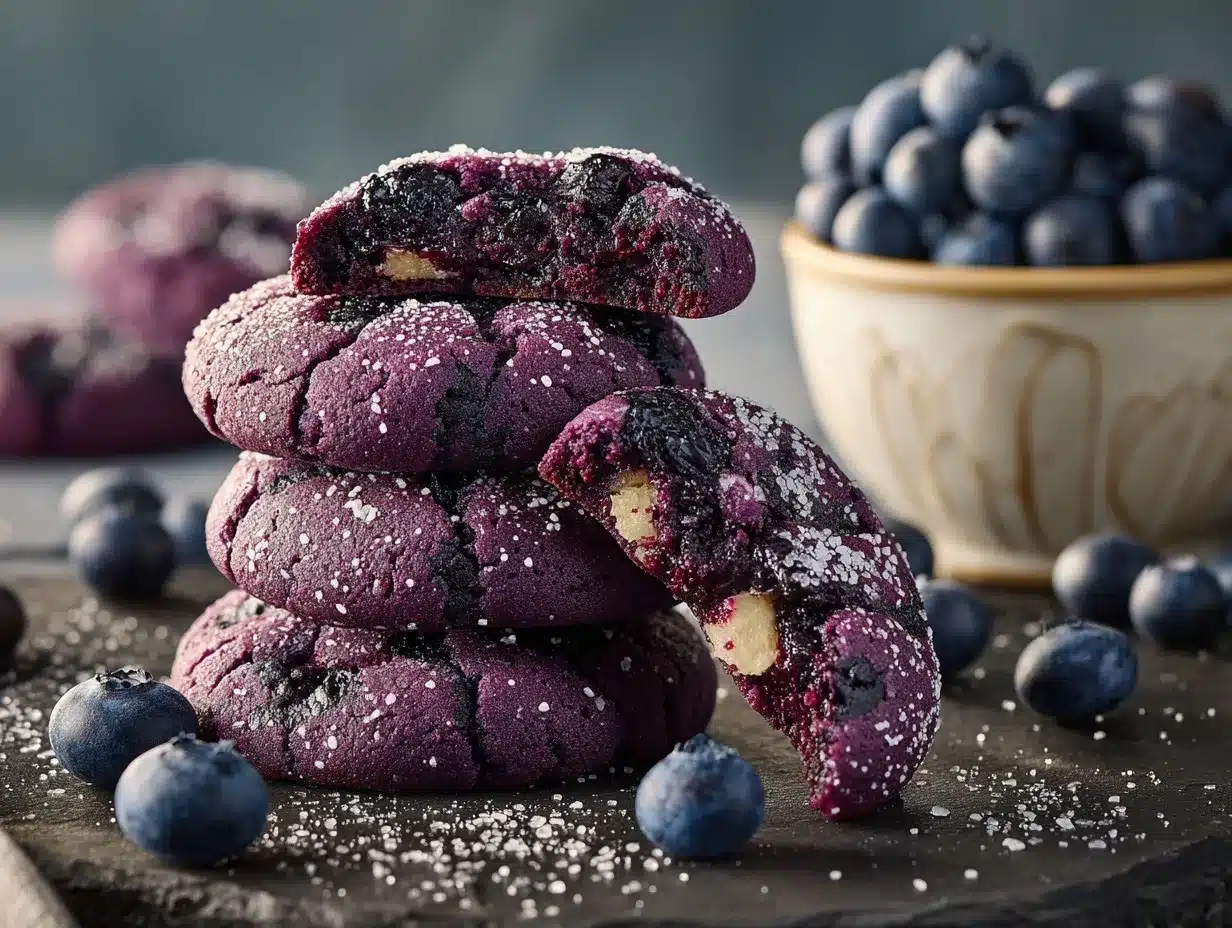 blueberry bliss cookies preparation steps