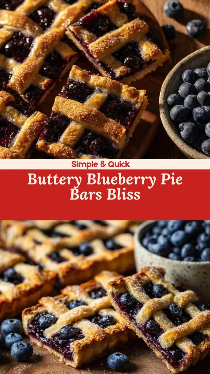 blueberry pie bars recipe