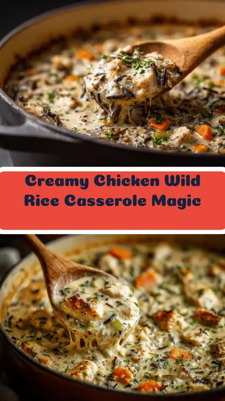 chicken wild rice casserole dairy free recipe