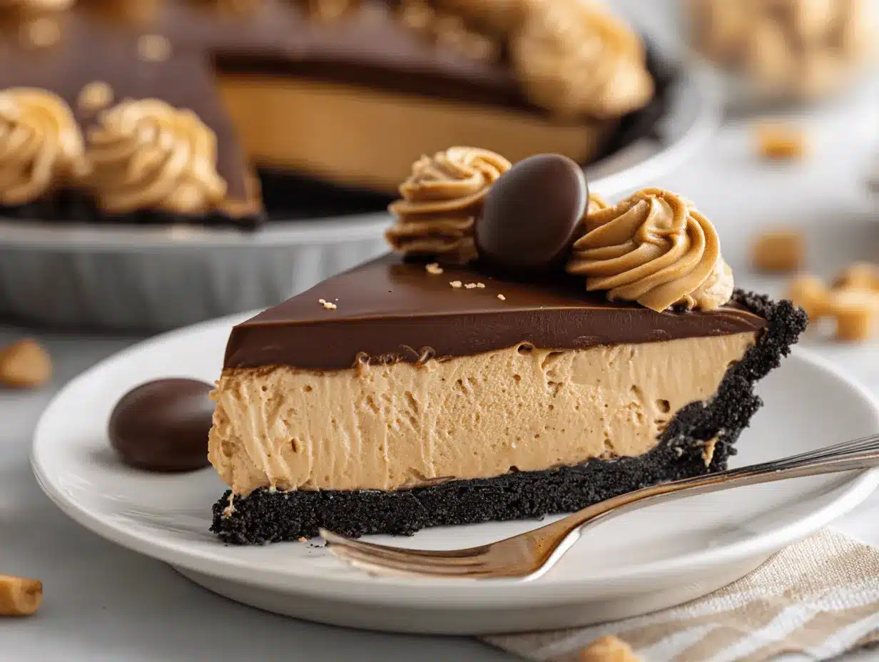 chocolate peanut butter pie preparation steps