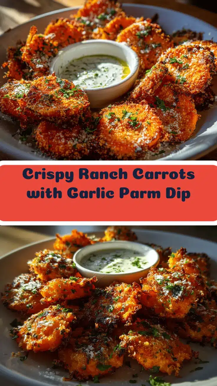 crispy ranch smashed carrots recipe