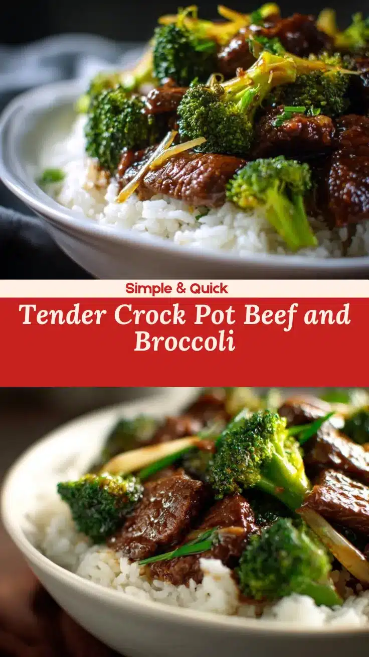 crock pot beef and broccoli recipe