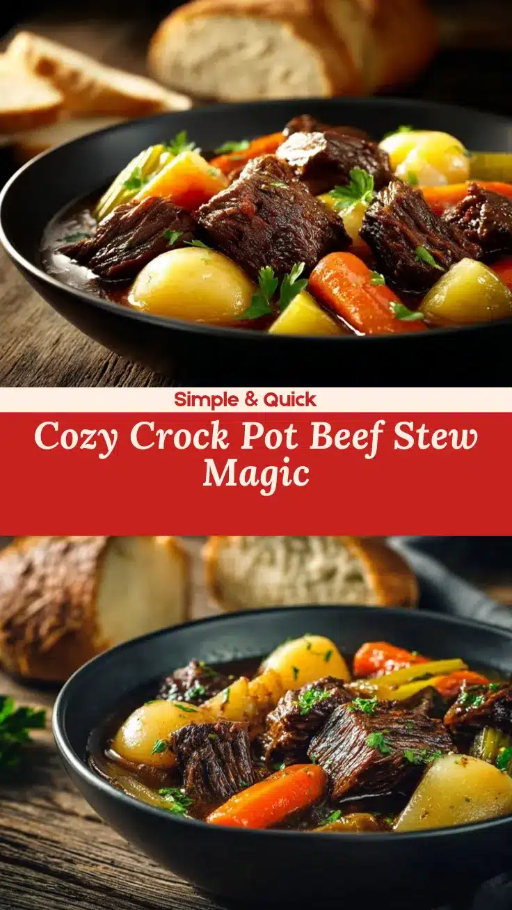 crock pot beef stew recipe