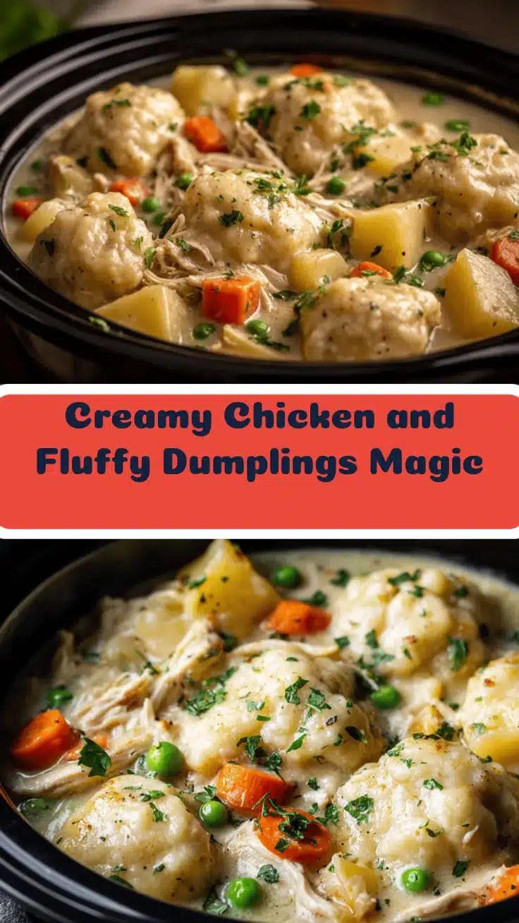 crockpot chicken and dumplings recipe