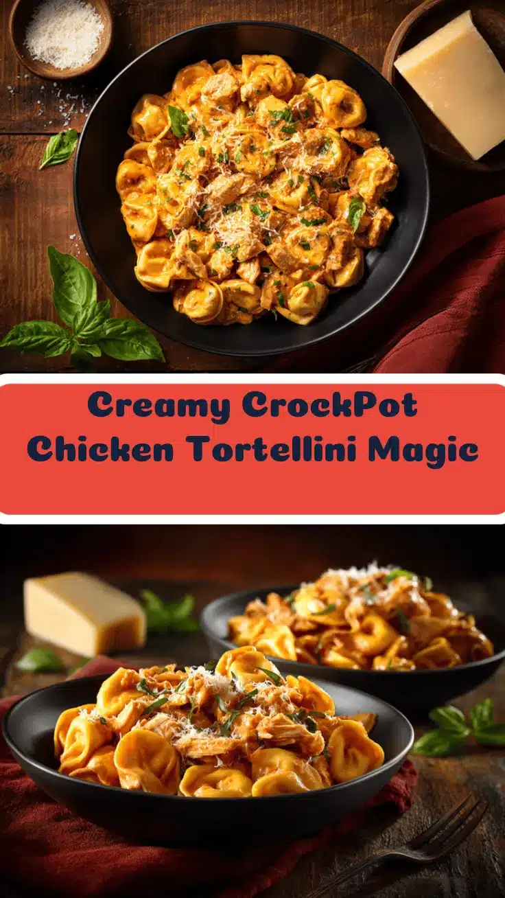 CrockPot chicken tortellini recipe