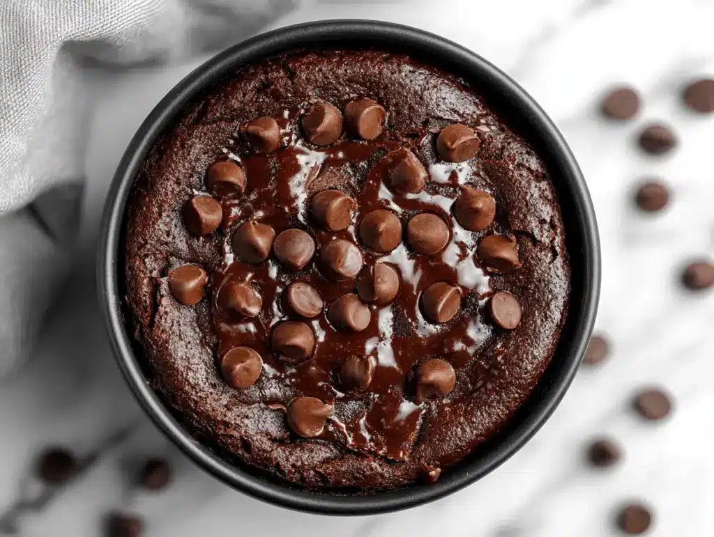 crockpot chocolate lava cake - featured image