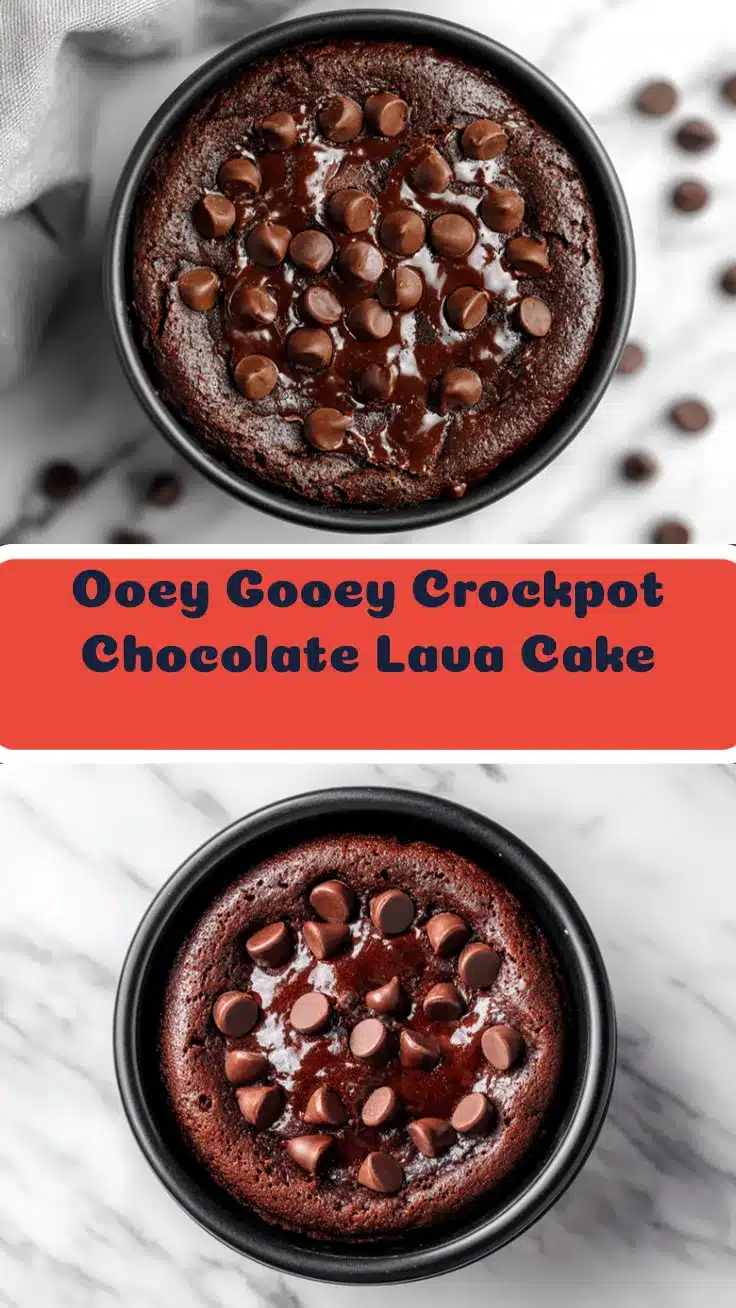 crockpot chocolate lava cake recipe