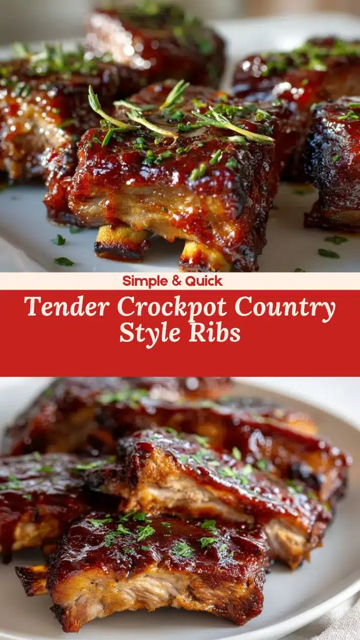 crockpot country style ribs recipe