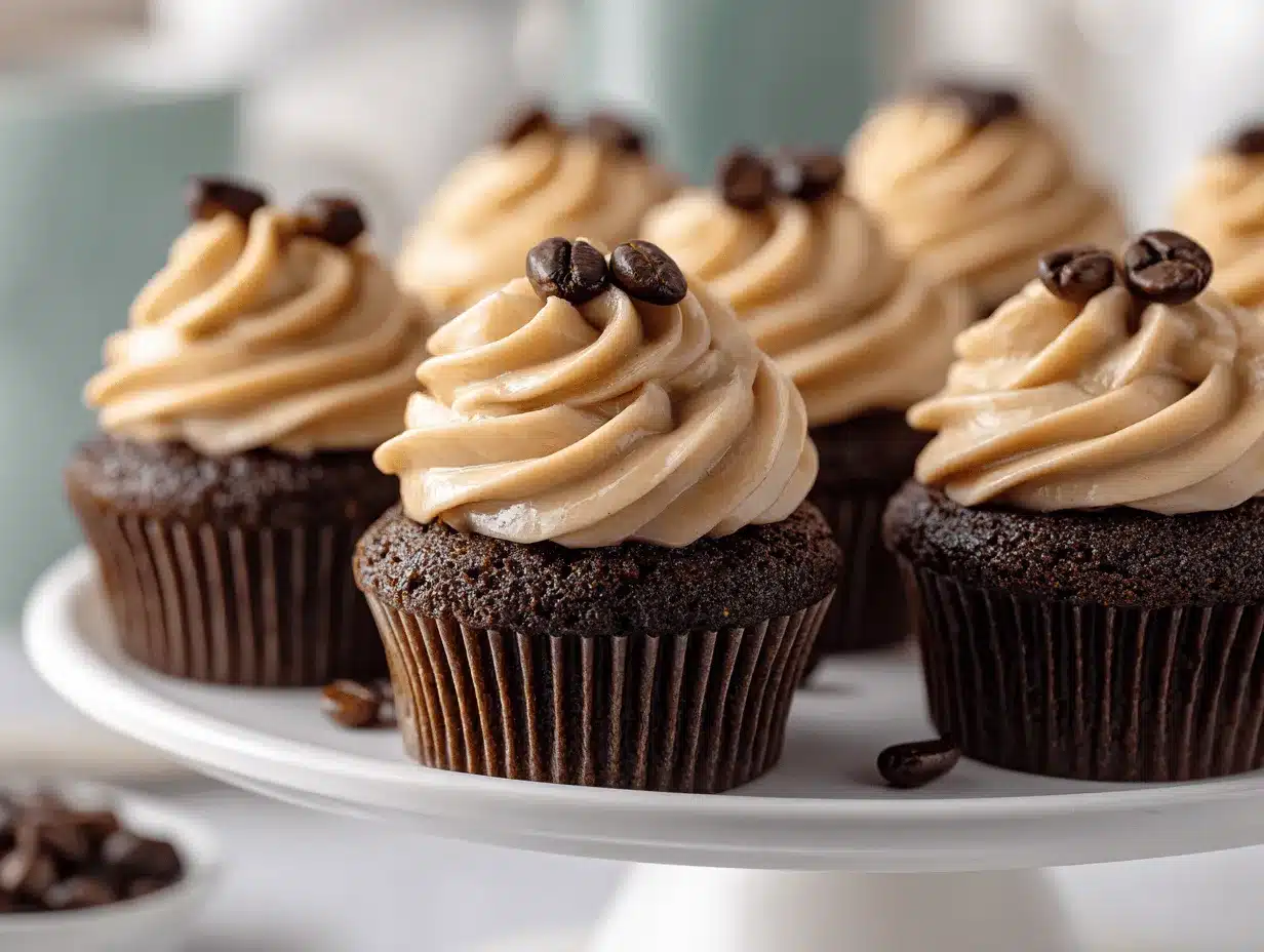 espresso brownie cupcakes preparation steps