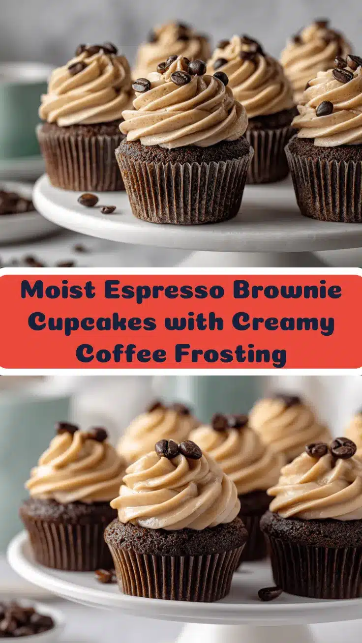 espresso brownie cupcakes recipe