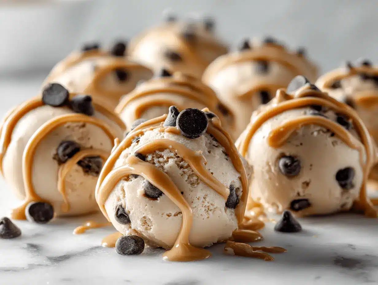 frozen yogurt peanut butter protein snacks preparation steps