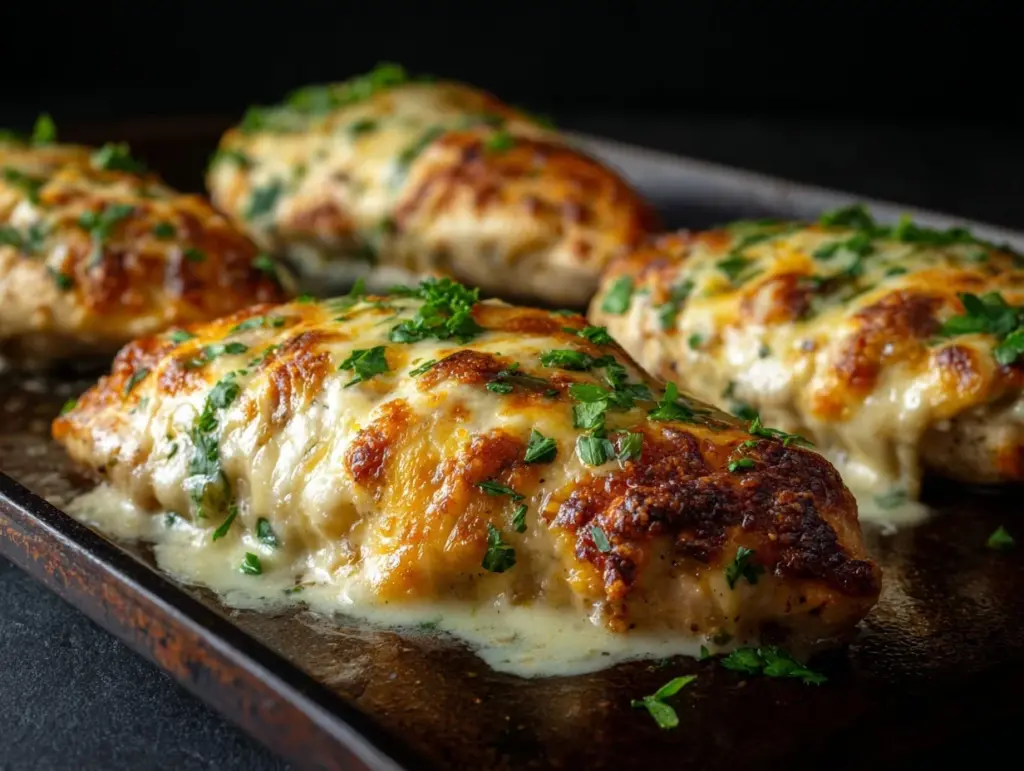 garlic herb chicken breast - featured image