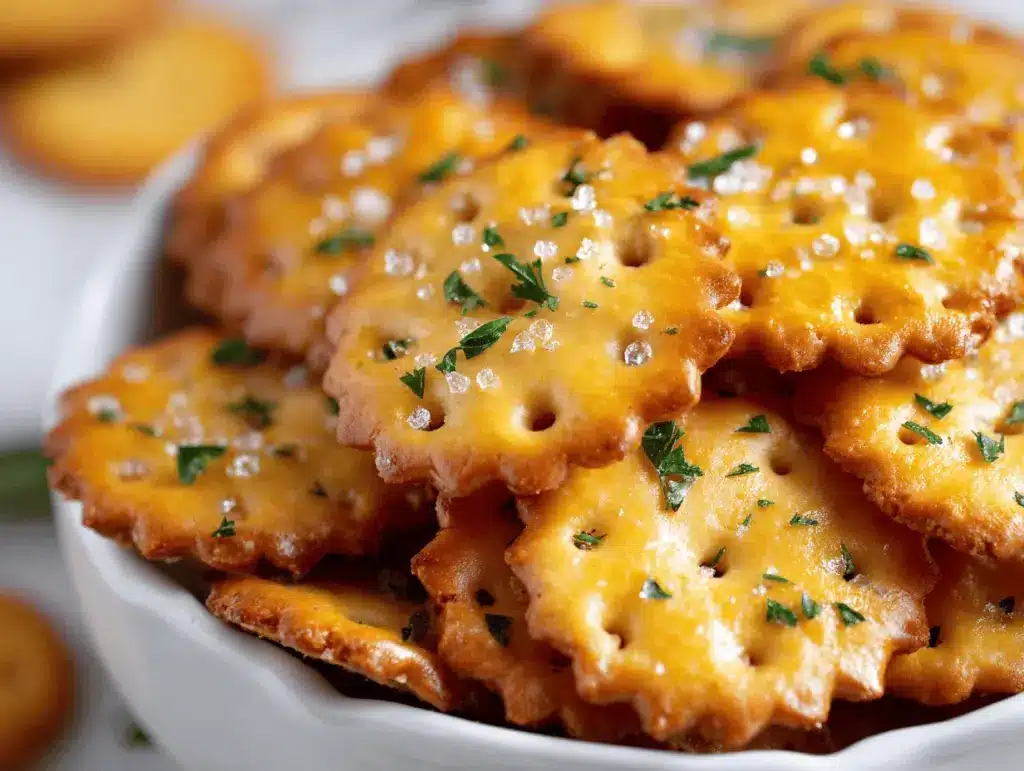 Garlic Ritz Snacks - featured image