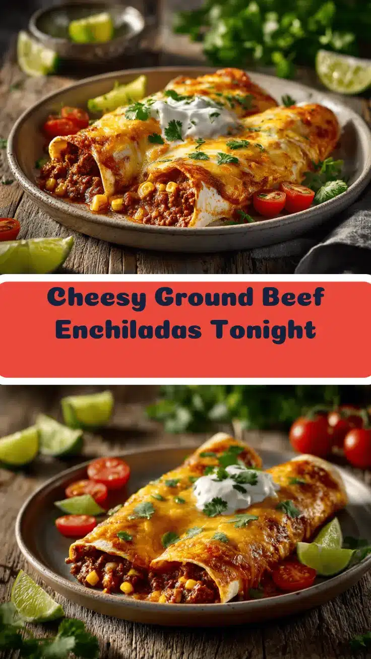 ground beef enchiladas recipe