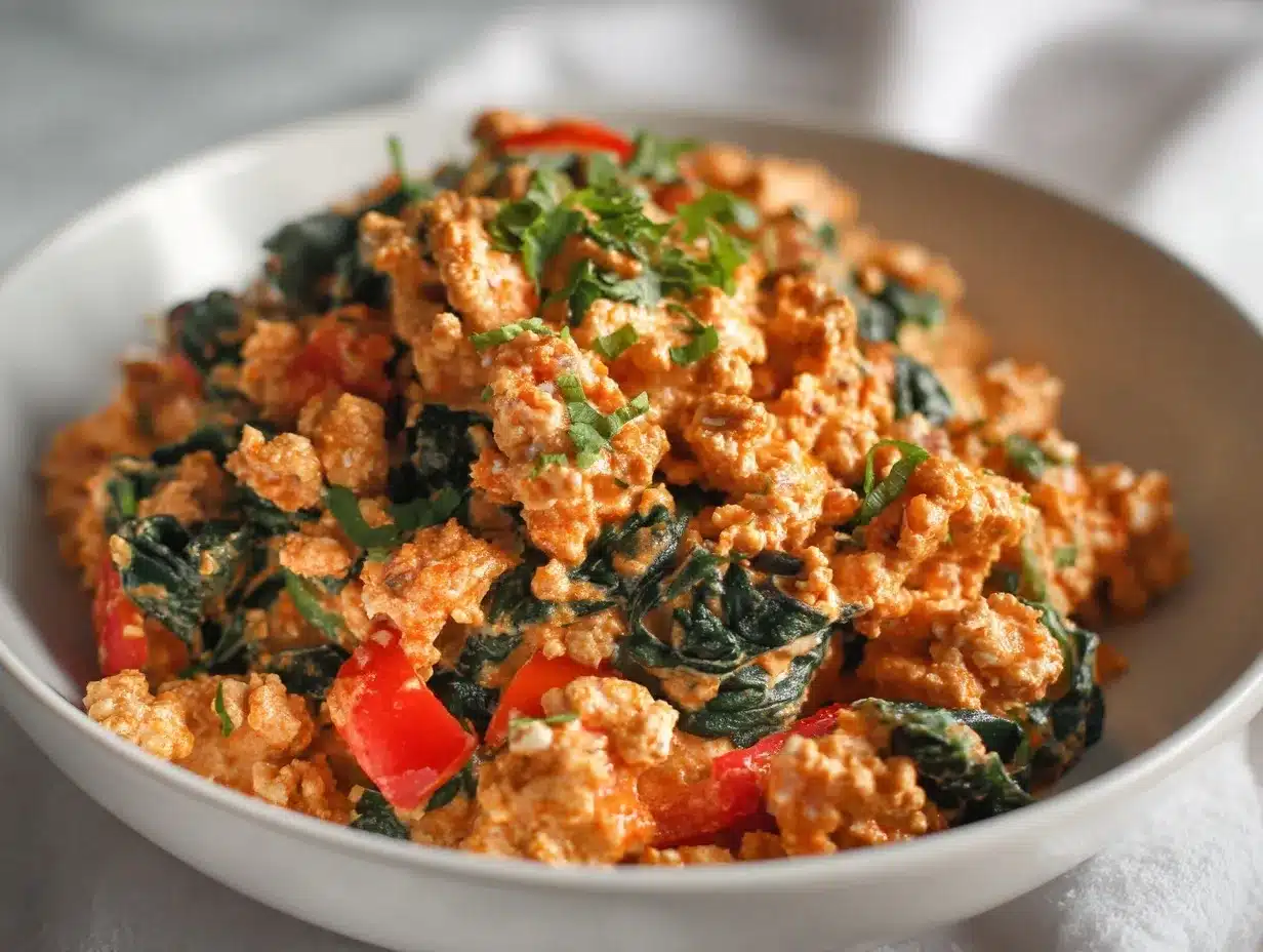 ground turkey cottage cheese casserole preparation steps