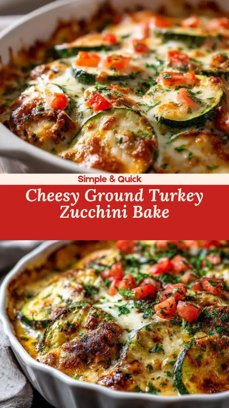 ground turkey zucchini casserole recipe