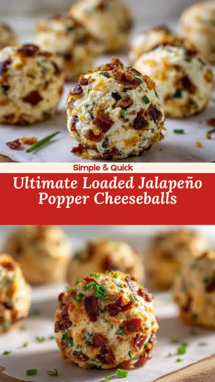 jalapeño popper bacon ranch cheeseballs recipe