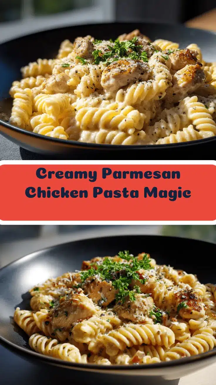 parmesan chicken pasta recipe