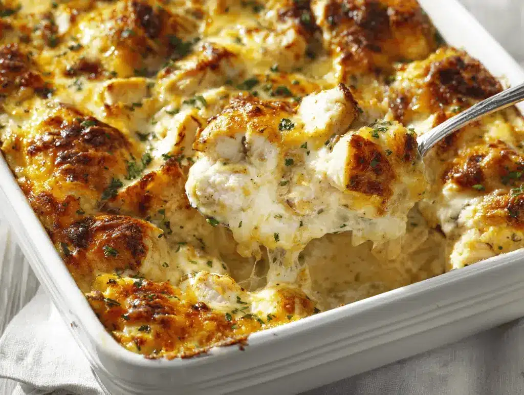 Paula Deen chicken casserole - featured image