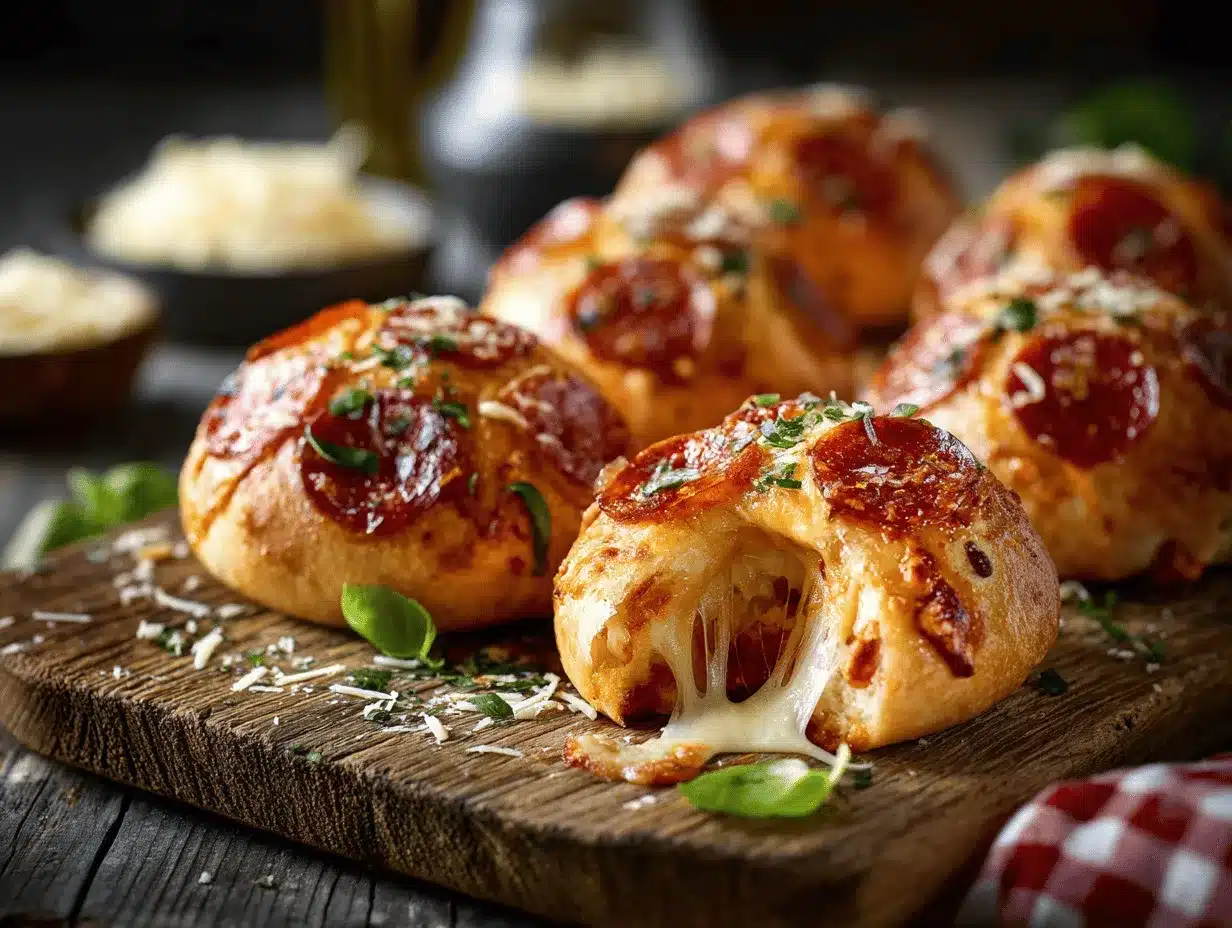 pepperoni pizza bombs preparation steps