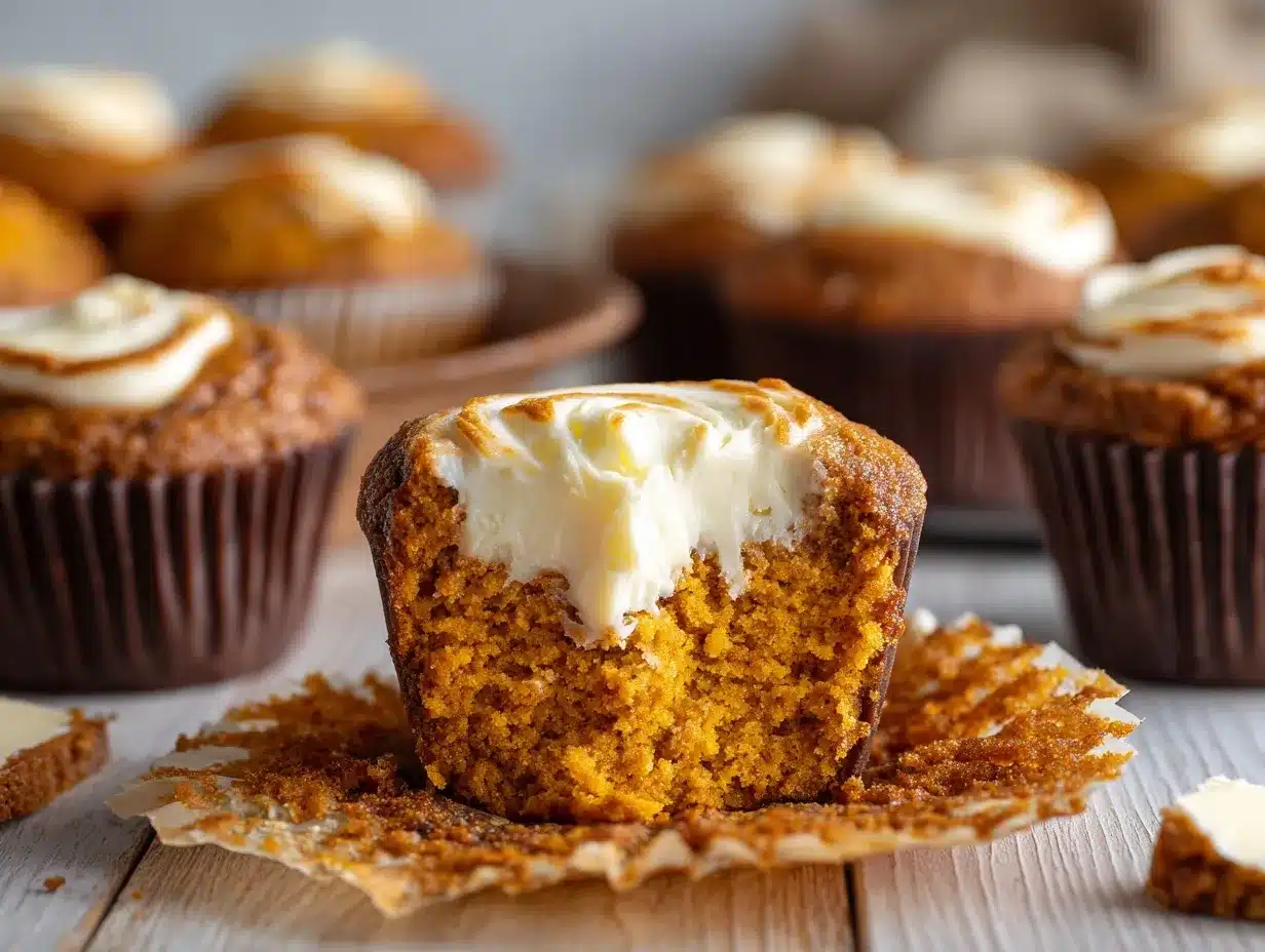 pumpkin cream cheese muffins preparation steps