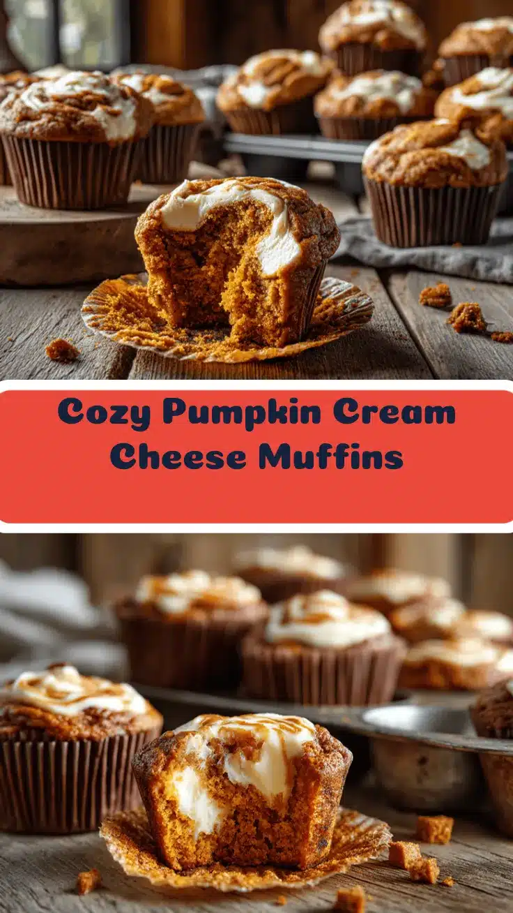 pumpkin cream cheese muffins recipe