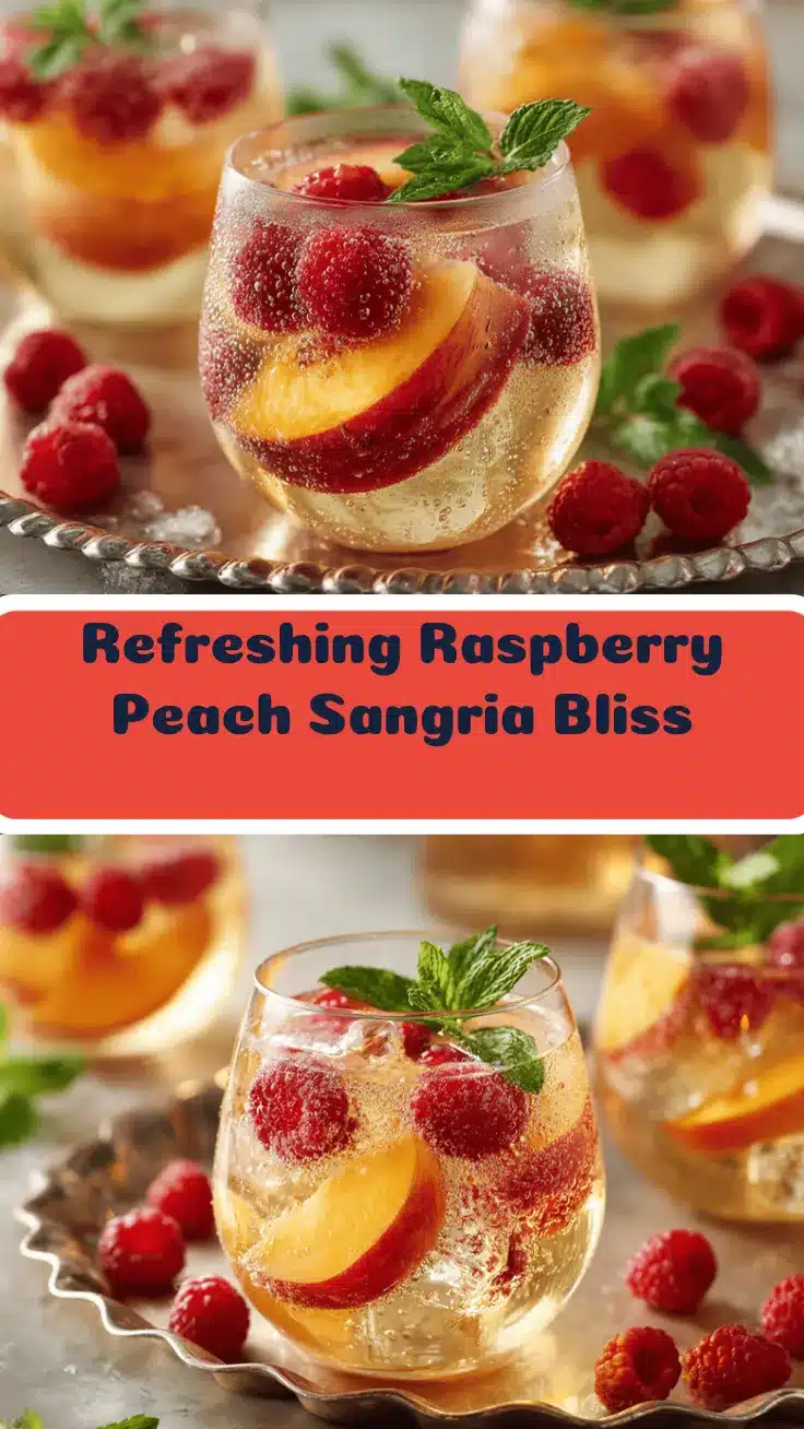 raspberry peach sangria recipe