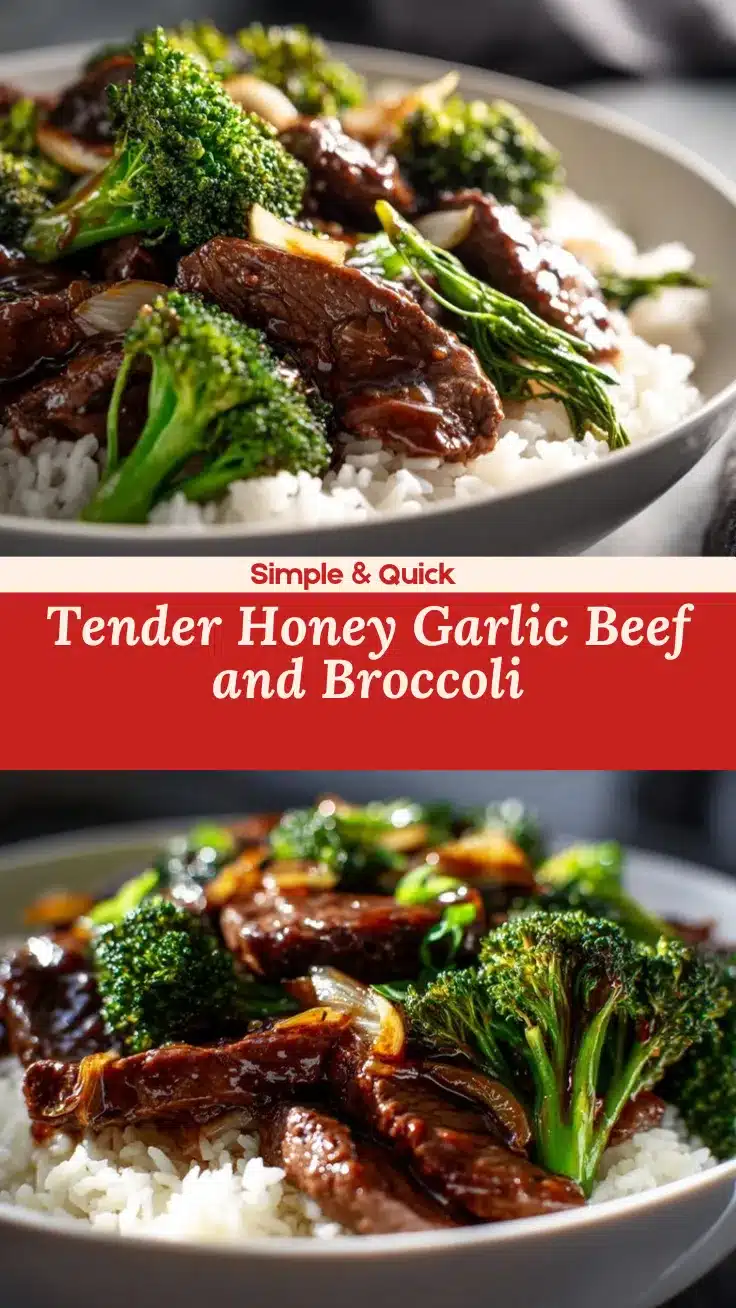 slow cooker honey garlic beef and broccoli stir fry recipe