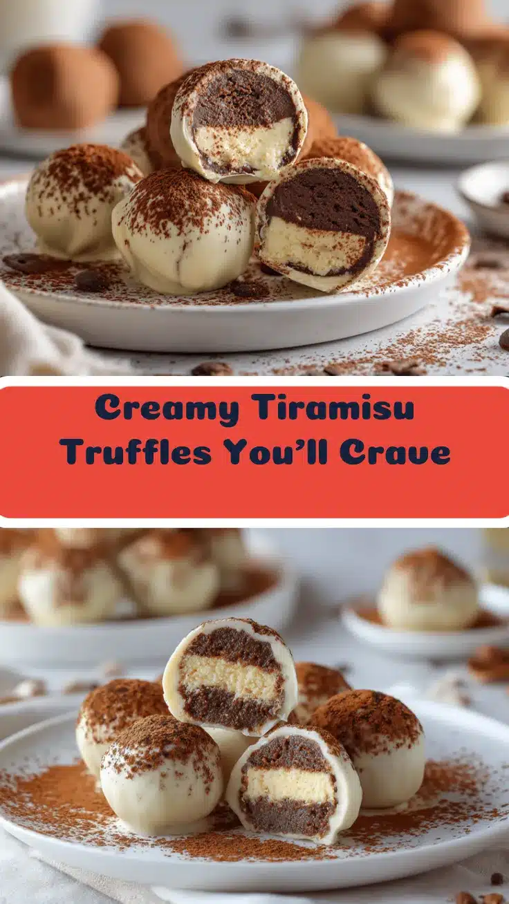 tiramisu truffles recipe