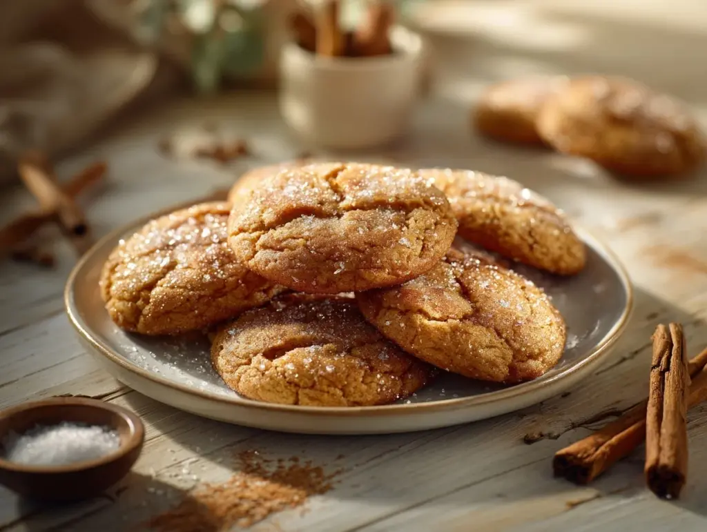 apple cider cookies - featured image
