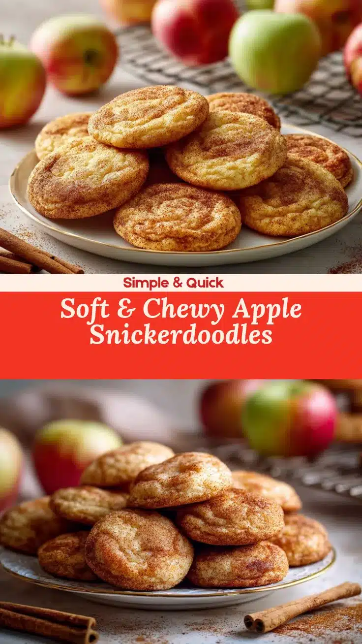 apple snickerdoodles recipe