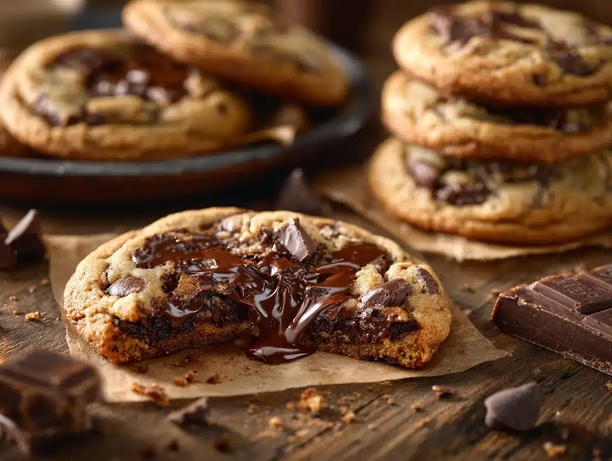 bakery-style chocolate chip cookies preparation steps