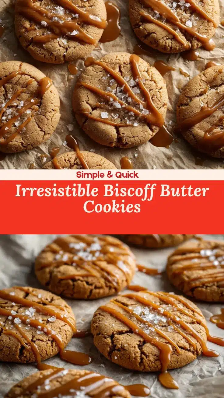 Biscoff Cookie Butter Cookies recipe