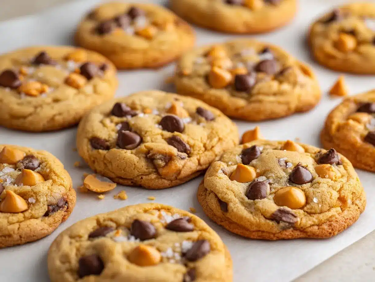 butterscotch chocolate chip cookies preparation steps