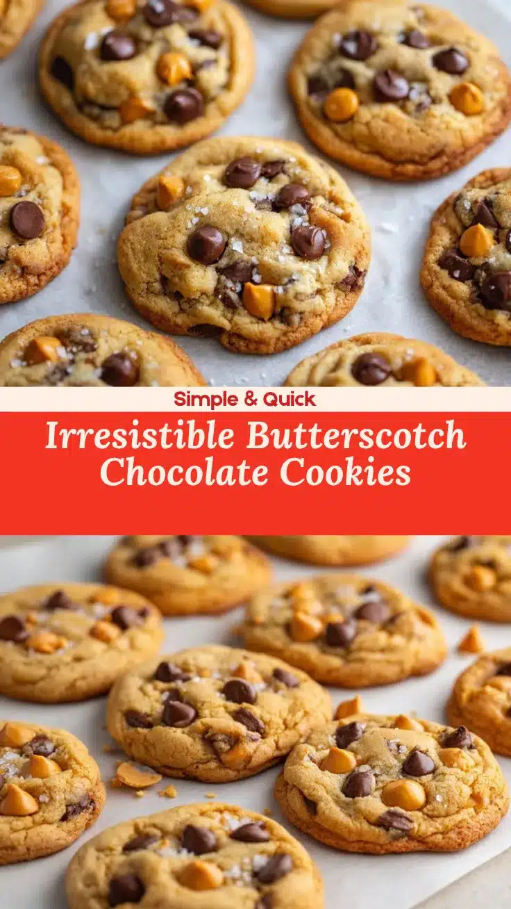 butterscotch chocolate chip cookies recipe