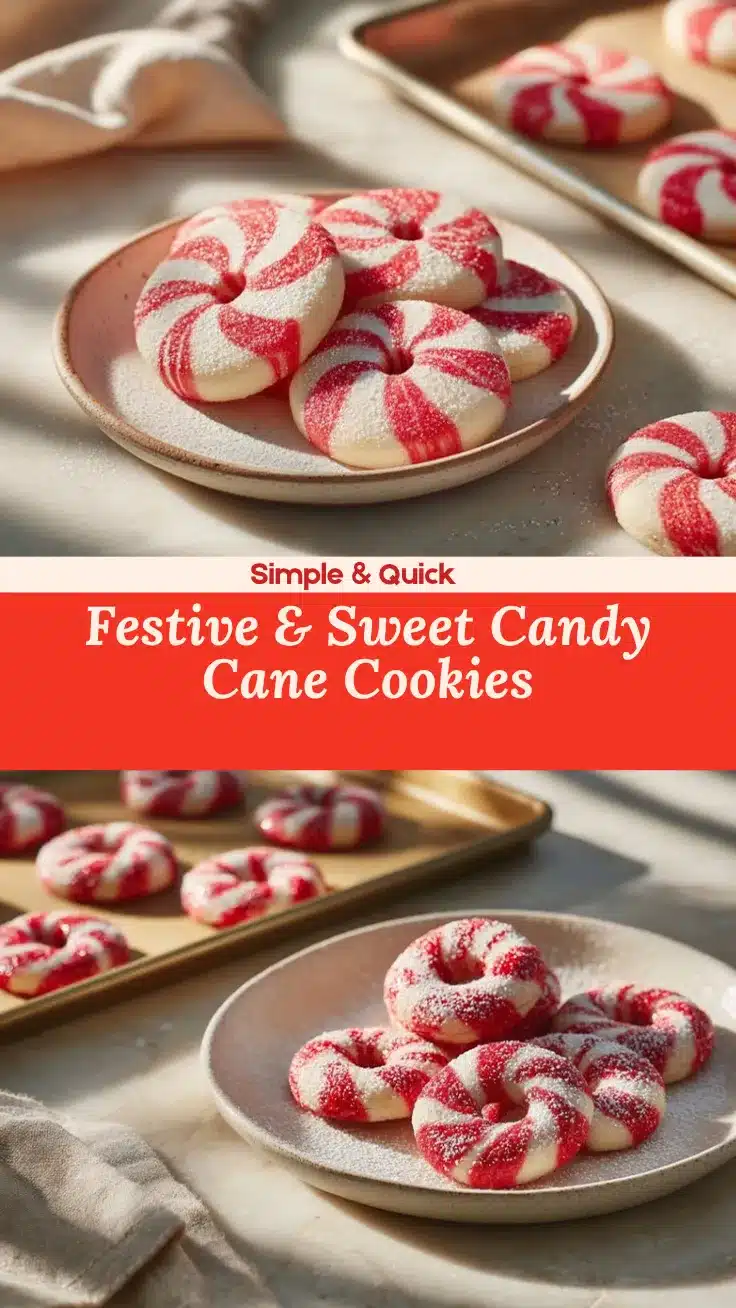 Candy Cane Cookies recipe