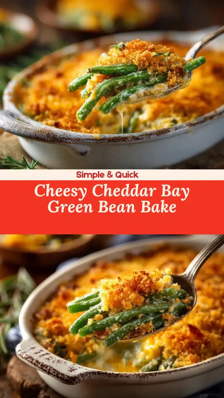 cheddar bay green bean casserole recipe
