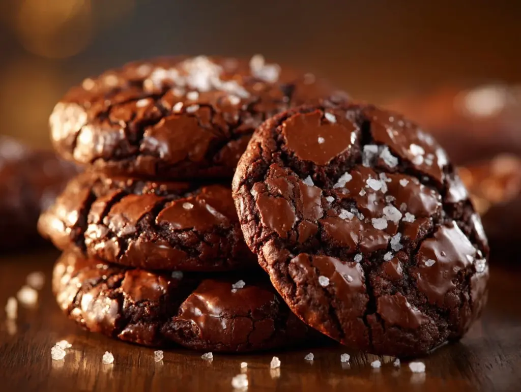 chocolate brownie cookies - featured image