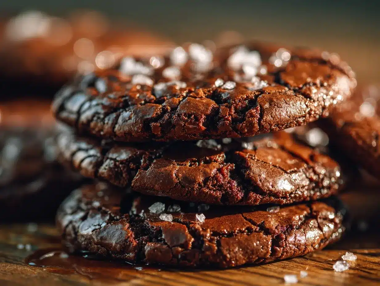 chocolate brownie cookies preparation steps