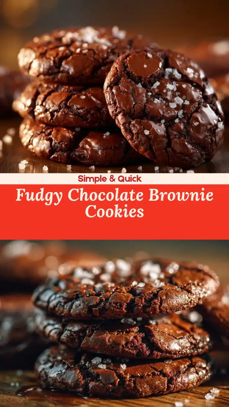 chocolate brownie cookies recipe