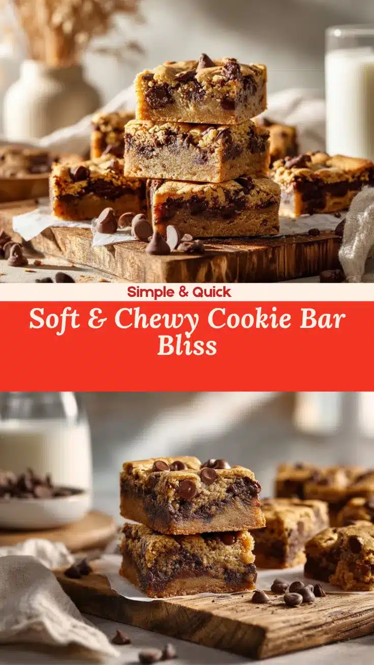 chocolate chip cookie bars recipe