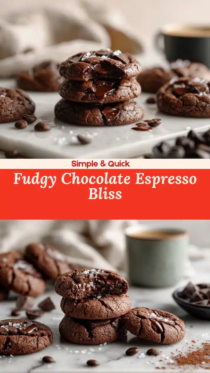 chocolate espresso cookies recipe