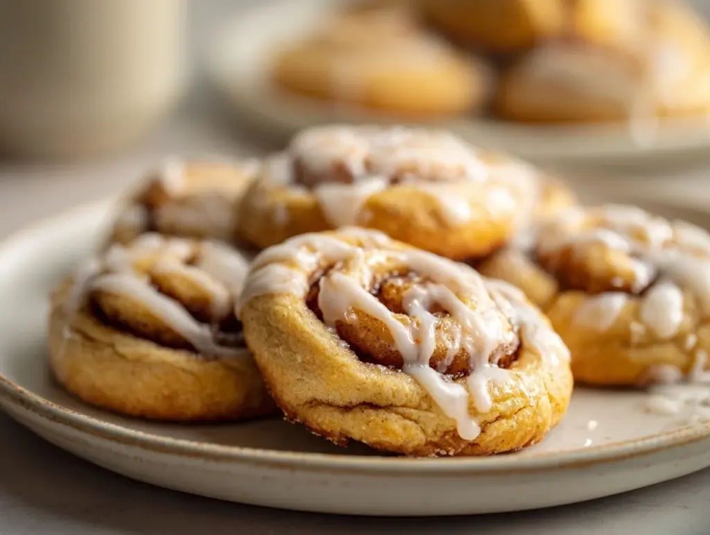 cinnamon roll cookies - featured image