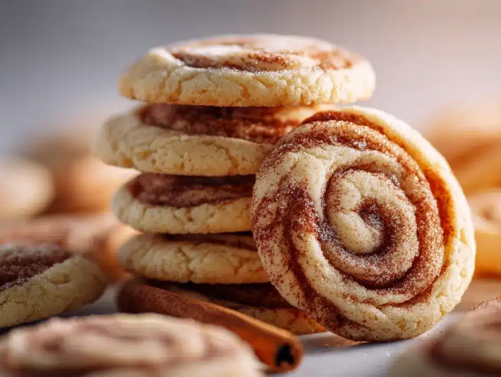 cinnamon roll sugar cookies - featured image