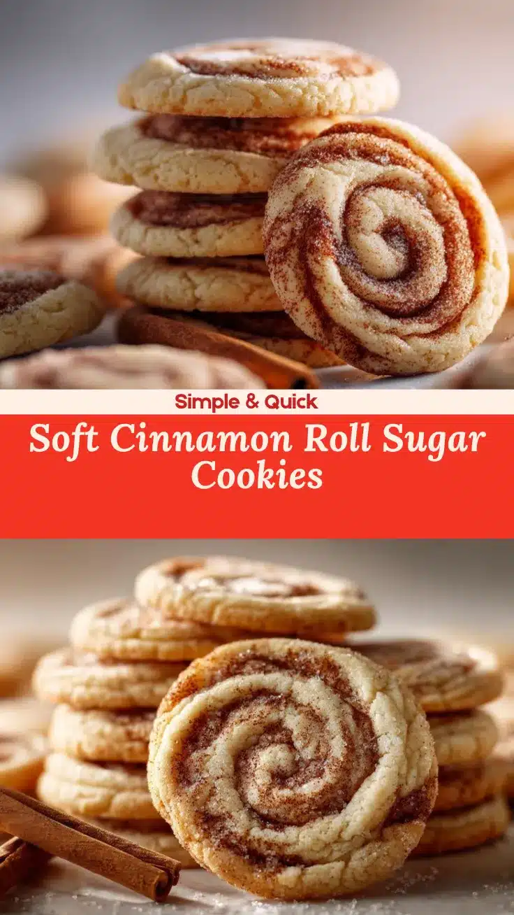 cinnamon roll sugar cookies recipe