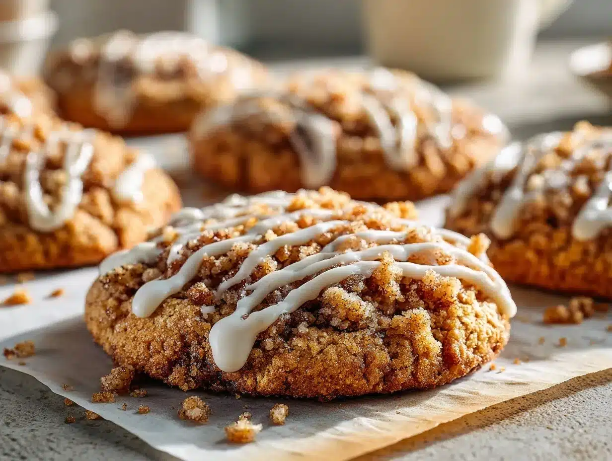 coffee cake cookies preparation steps