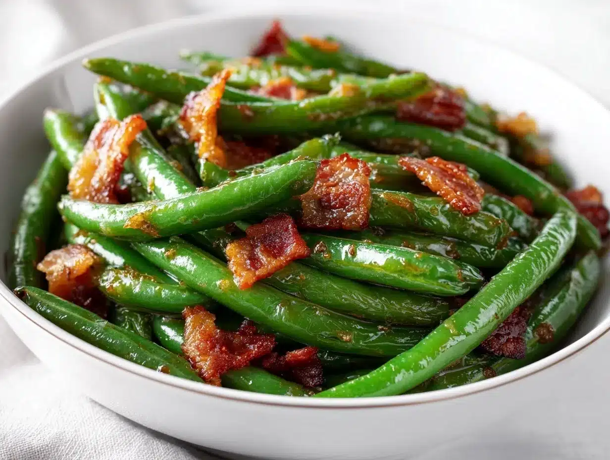 crack green beans preparation steps