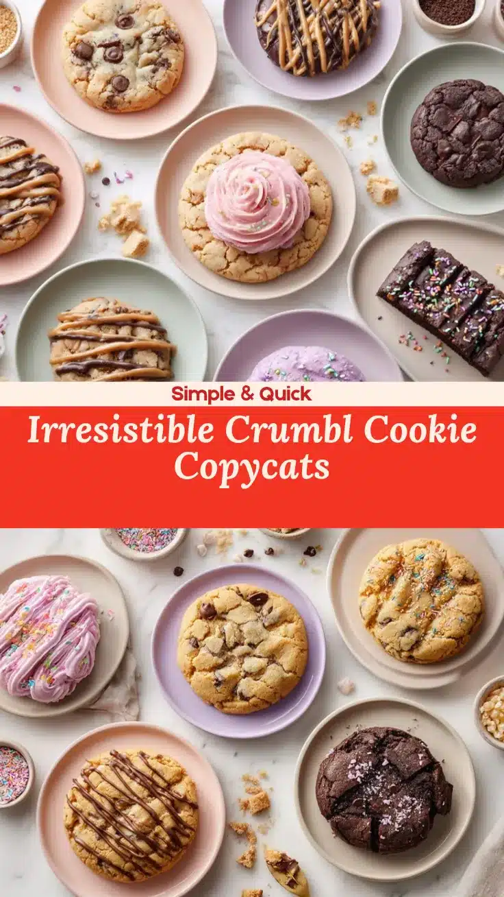 Crumbl Cookie Copycat Recipes recipe
