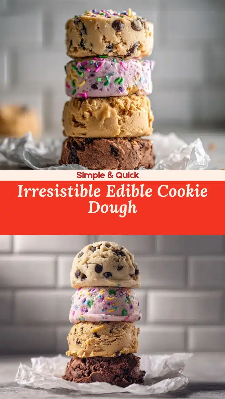 edible cookie dough recipe