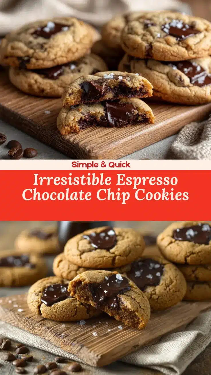espresso chocolate chip cookies recipe